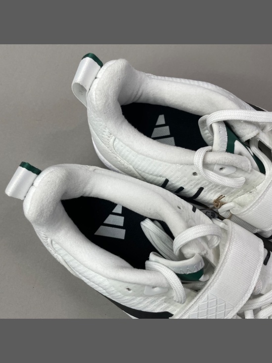 NEW Adidas Shoes Mens 7 white black total athletic weight lifting gym training main image 10